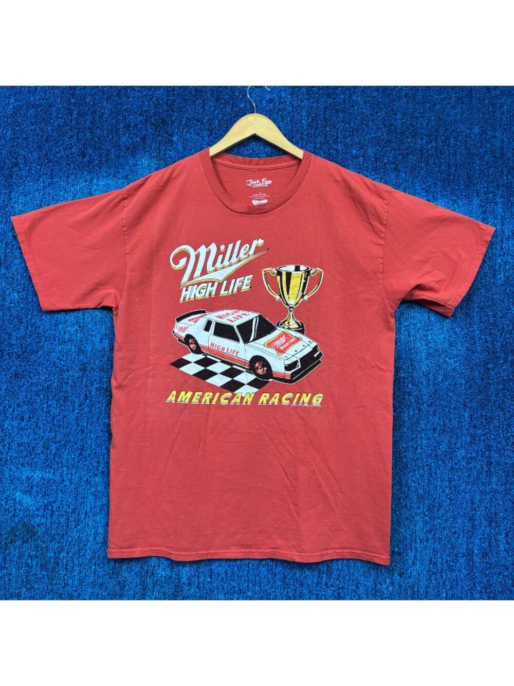 Miller High Life American Racing Stock Car Champion Tee L